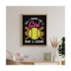 Sí I Throw Like A Girl Want A Lesson Softball Cool DIY 5D