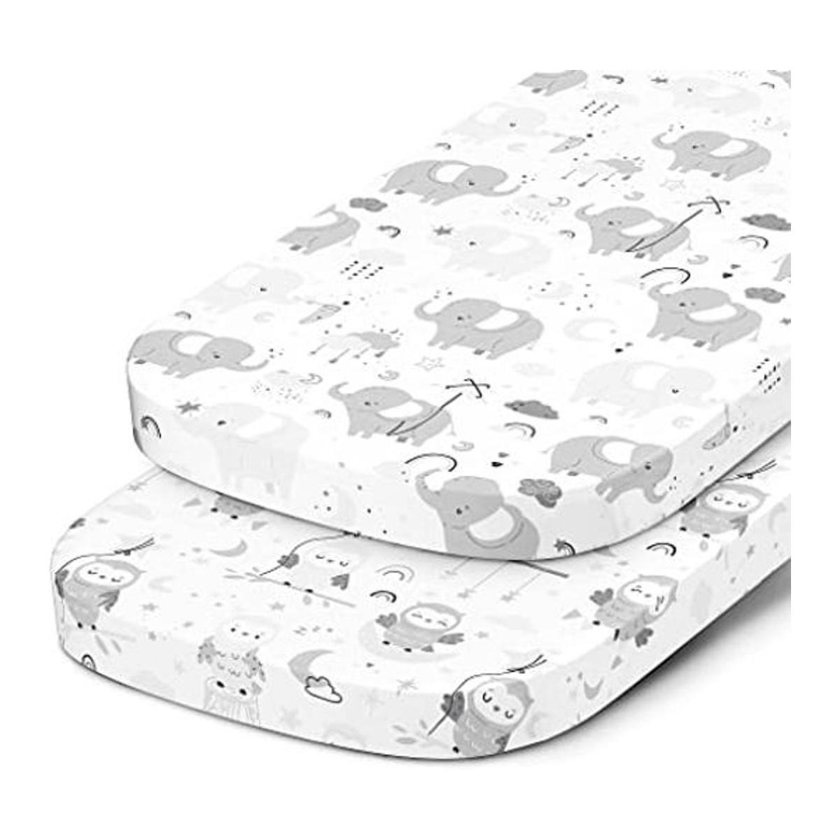 Sábanas bajeras de cuna para Dream on Me Traveler portátil