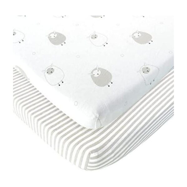 Sábanas bajeras de moisés para bebé junto a la cama_1