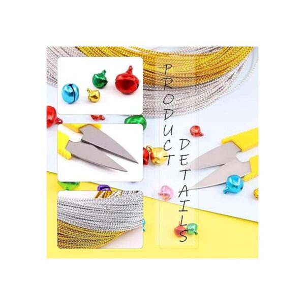 Swpeet Kit surtido de 403 cascabeles de Navidad coloridos