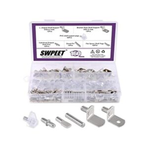Swpeet Kit surtido de 160 piezas de 6 estilos kit surtido