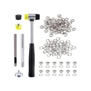 Swpeet Juego de 206 ojales de 14 pulgadas a 0.236 in kit