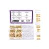 Swpeet 720 piezas de oro de 2.84.80.248 in macho y_1
