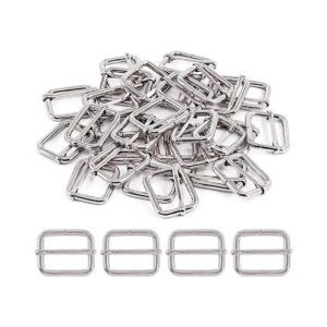 Swpeet 60 anillos de metal resistentes de 0.984 in para
