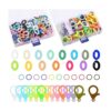 Swpeet 360 anillos de enlace acrílico de 15 colores