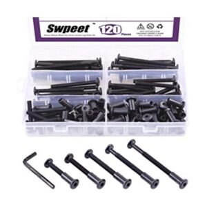 Swpeet 120 piezas M6 x 1.575 in1.969 in2.362 in2.756_1
