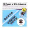 Swpeet 140 unidades de 14 valores 2.2UH 680UH CD54 Kit_3