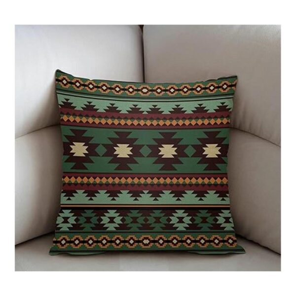 Swono Funda de almohada decorativa de estilo rústico para_2
