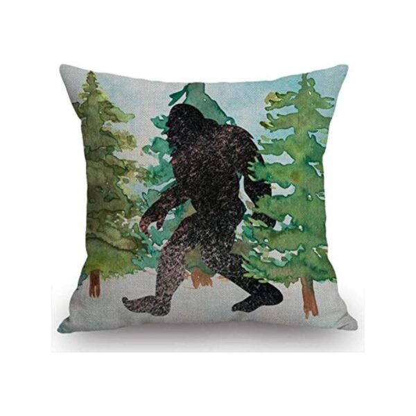 Swono Sasquatch Funda de cojín decorativa de estilo_1