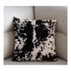 Swono Funda de almohada con estampado de cuero de vaca_2