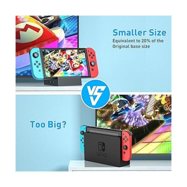Switch TV Dock para Nintendo adaptador de TV con_3