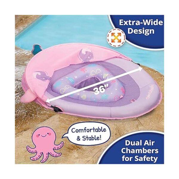 SwimSchool Flotador para piscina infantil con 5 consolas