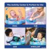 SwimSchool Flotador para piscina infantil con 5 consolas