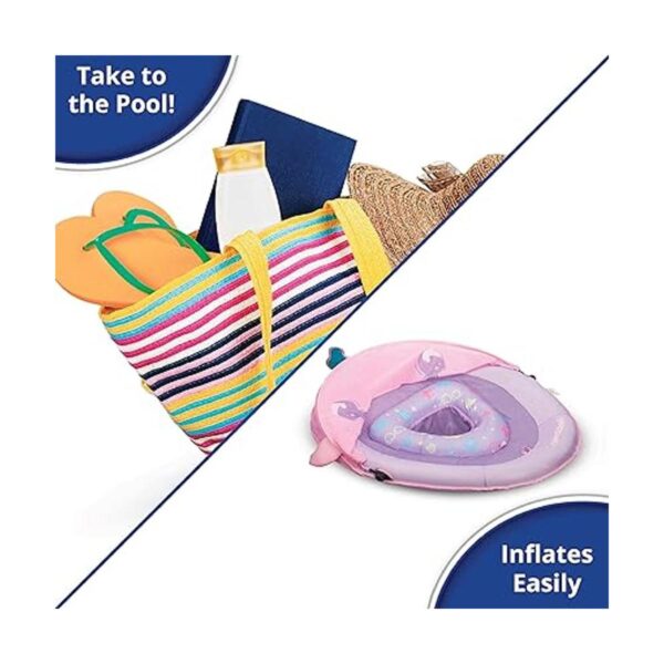 SwimSchool Flotador para piscina infantil con 5 consolas
