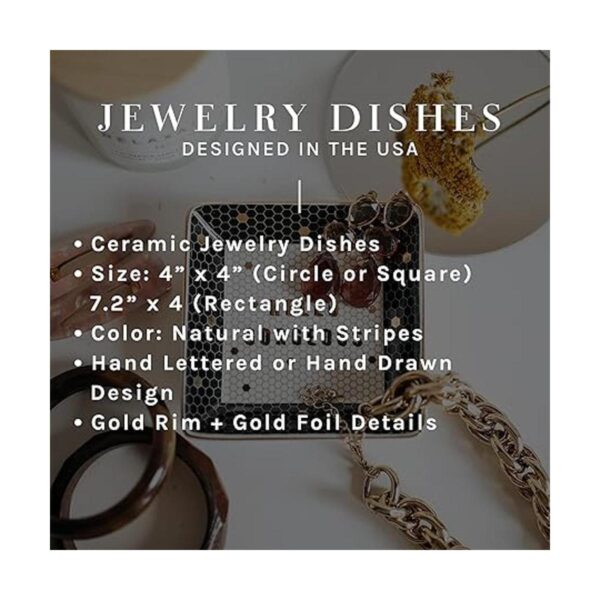 Sweet Water Decor Mrs. Jewelry Bandeja para platos_2