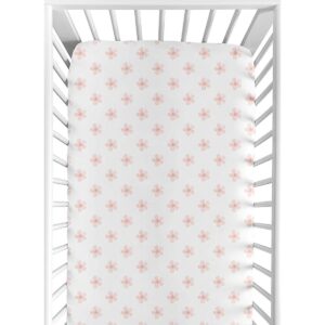 Sweet Jojo Designs Pink and White Flower Blossom Girl_1