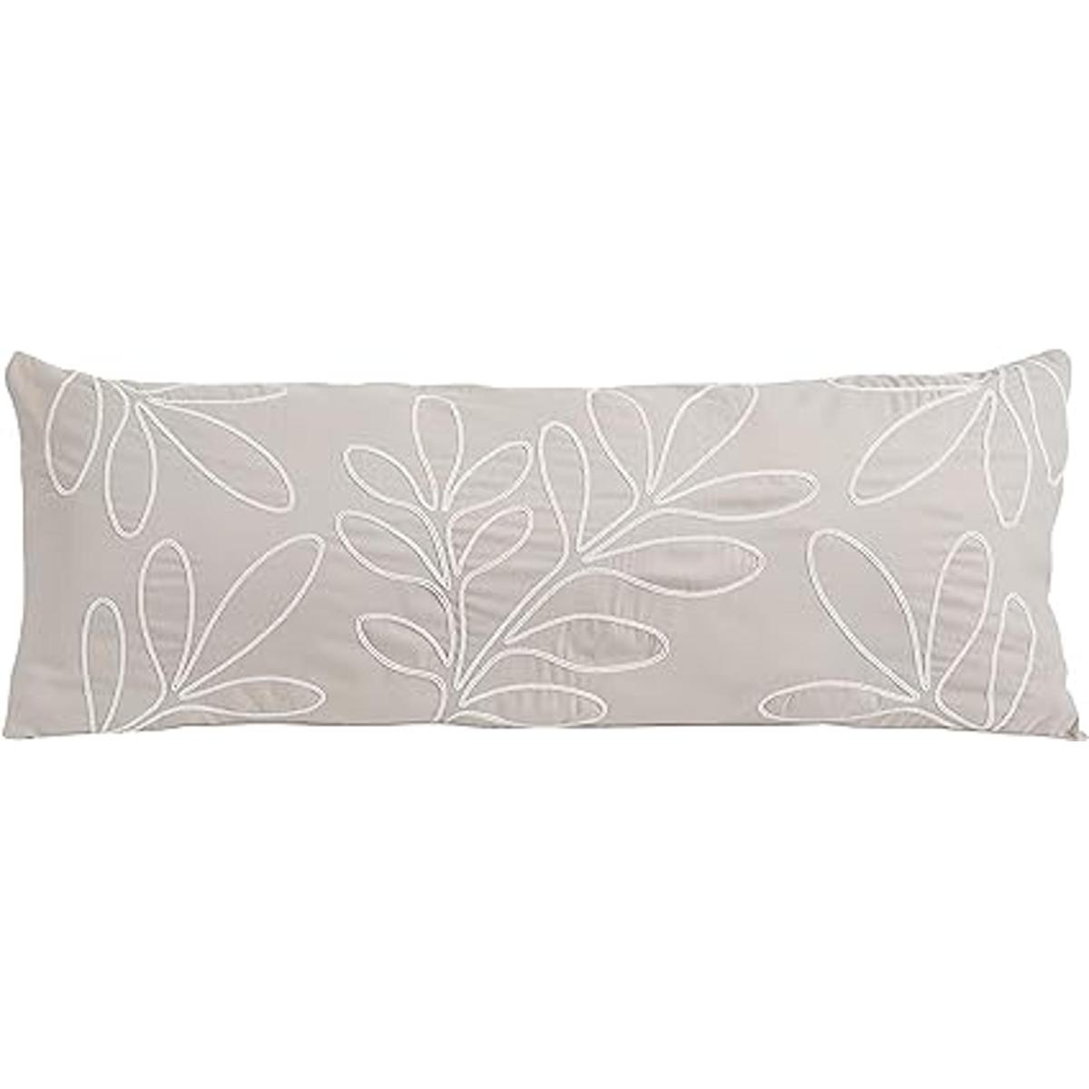 Sweet Jojo Designs Boho Botanical Leaf Funda de almohada