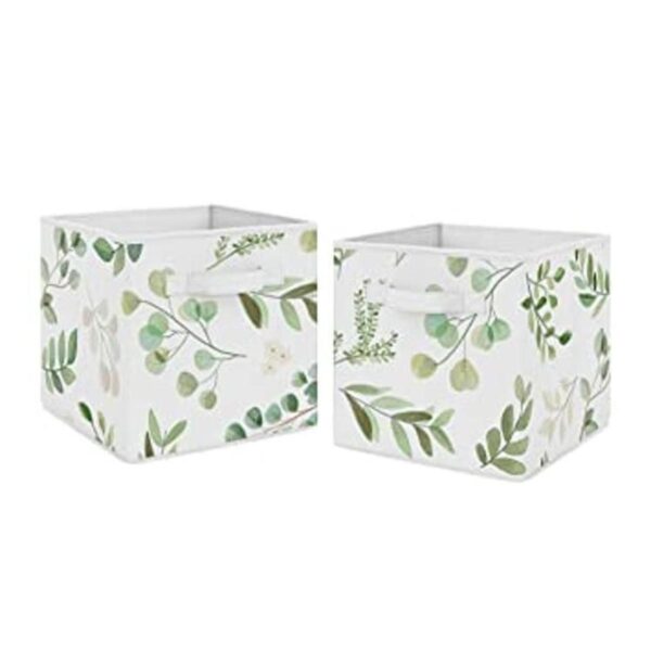 Sweet Jojo Designs Cubo de almacenamiento plegable de_1