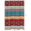 Sweet JoJo Designs Cortina de ducha de tela bohemia y_4