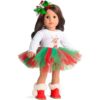 Sweet Dolly Doll Clothes Christmas Deer Tutu Dress fits_2