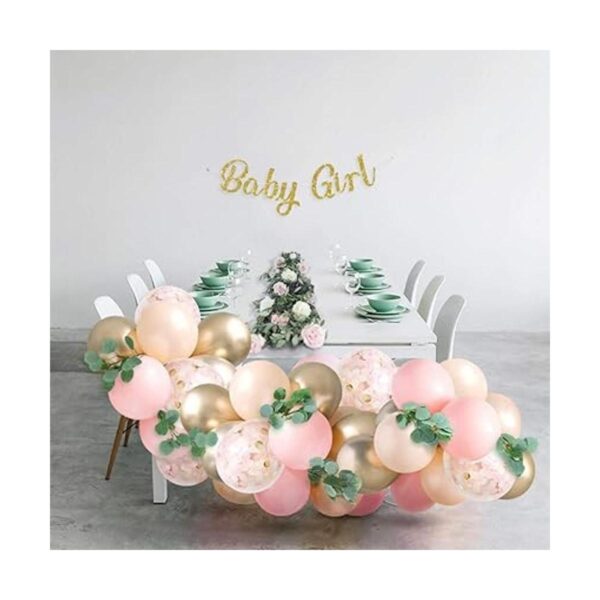 Sweet Baby Co. Decoraciones de baby shower para niña con_2
