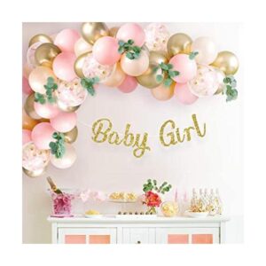 Sweet Baby Co. Decoraciones de baby shower para niña con_1