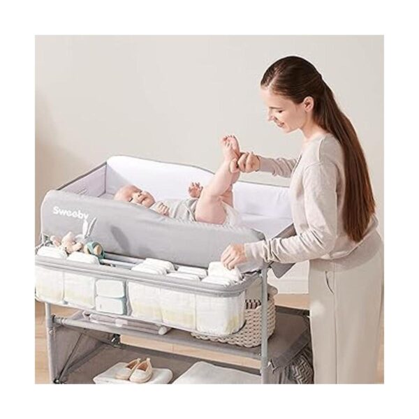 Sweeby Cambiador portátil para bebé cambiador plegable_2