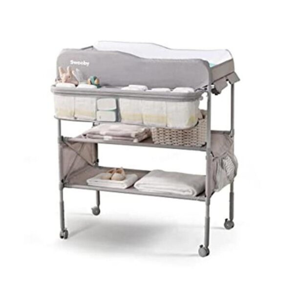 Sweeby Cambiador portátil para bebé cambiador plegable_1
