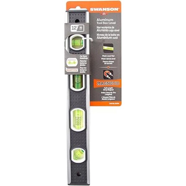 Swanson Tool SWTBL500M Nivel de caja de herramientas 12