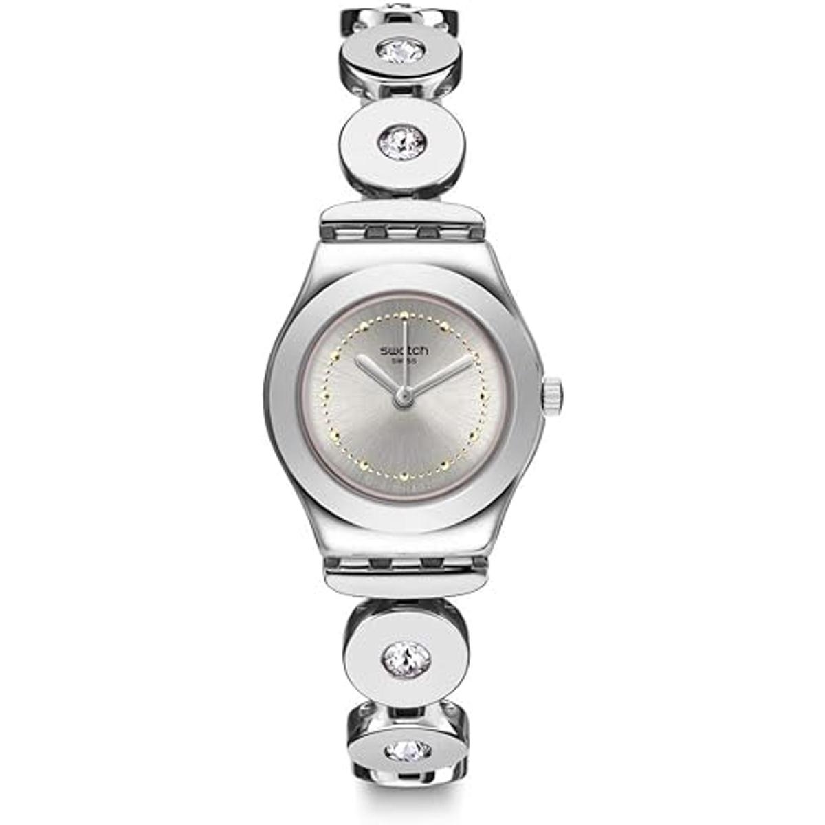 Swatch Correa de acero inoxidable de cuarzo suizo para