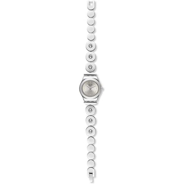 Swatch Correa de acero inoxidable de cuarzo suizo para_2
