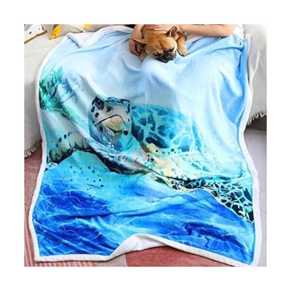 Sviuse Manta de tortugas marinas 3D para niños manta de_2