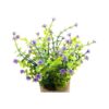Svenee Mini plantas artificiales en maceta flores de_6