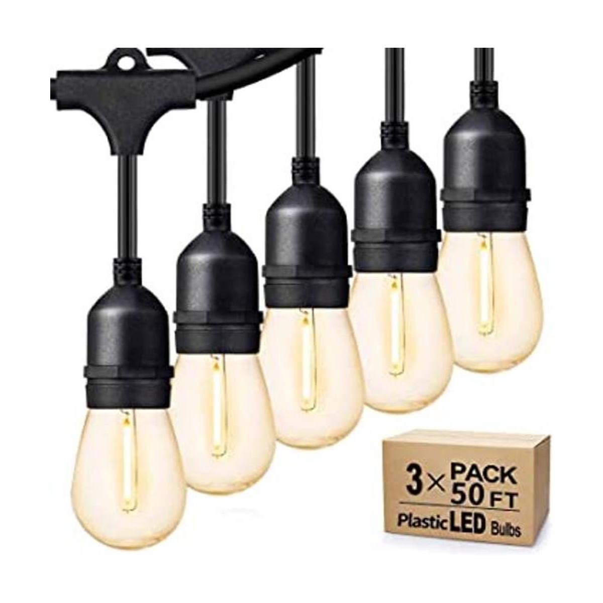 Svater Cadena de luces para exteriores de 150 pies