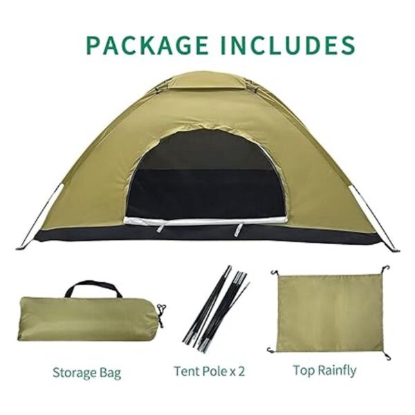 Sutekus Tienda de campaña con patrones de camuflaje_2