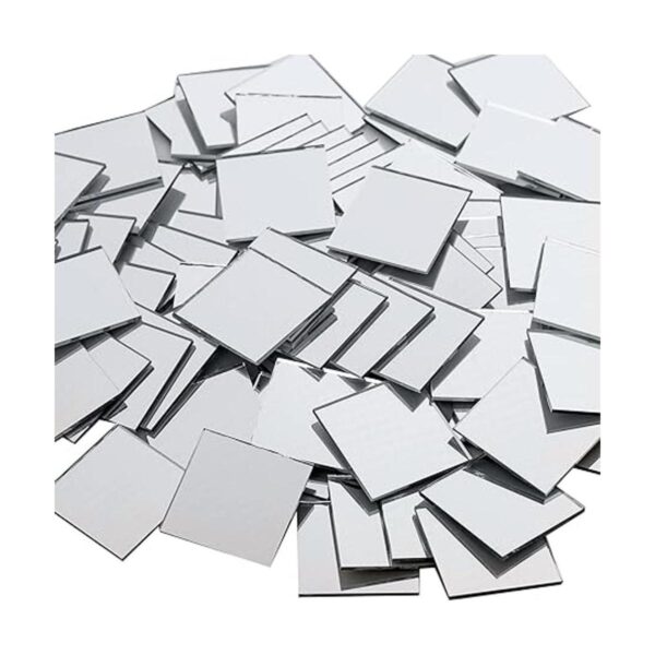 Suwimut 200 piezas de azulejos cuadrados de espejo_2