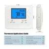 Suuwer Termostato de bomba de calor no programable S721