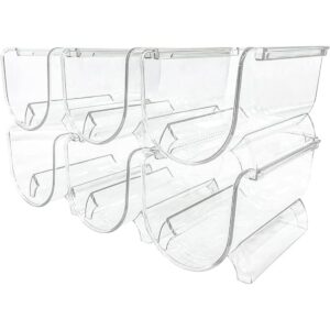 Sutekus Paquete de 6 soportes apilables para vino para_1