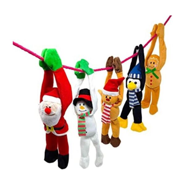 Surtido de personajes de peluche para Navidad decoración_1