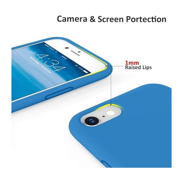 Surphy Carcasa de silicona compatible con iPhone SE 2020_5