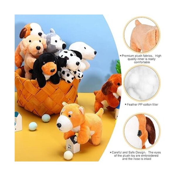 Surtido a granel de 8 animales de peluche de 5 pulgadas_3