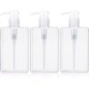 Suream Botellas de plástico transparente 3 paquetes de_1