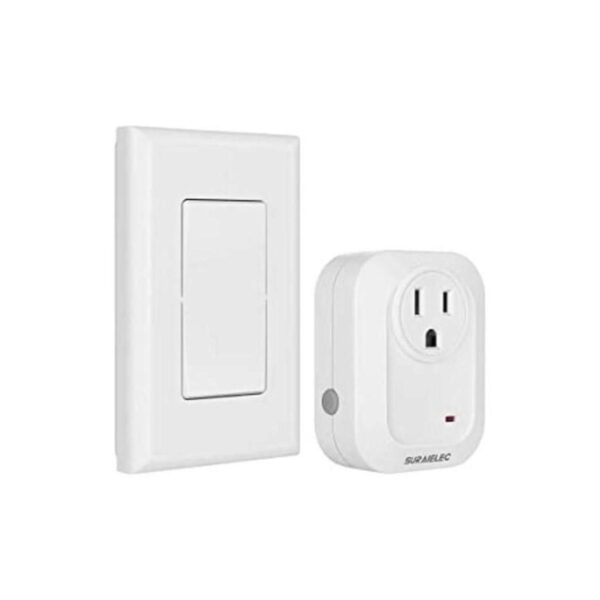 Suraielec Interruptor de pared inalámbrico toma de_1