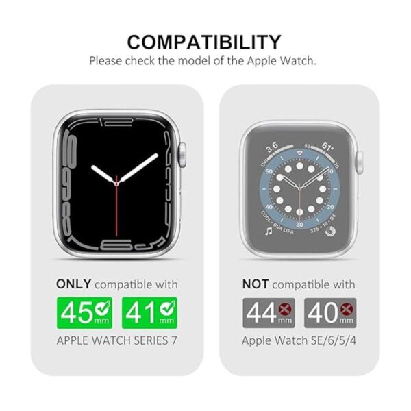 Surace Funda compatible con Apple Watch 7 de 1.61 41 mm_2