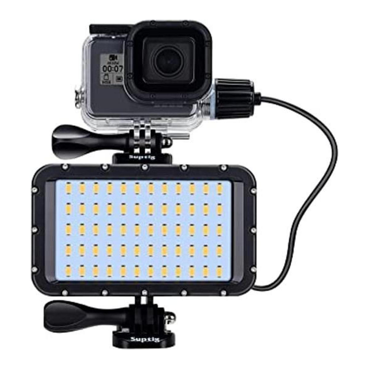 Suptig 60 luces LED de video con batería de carga portátil