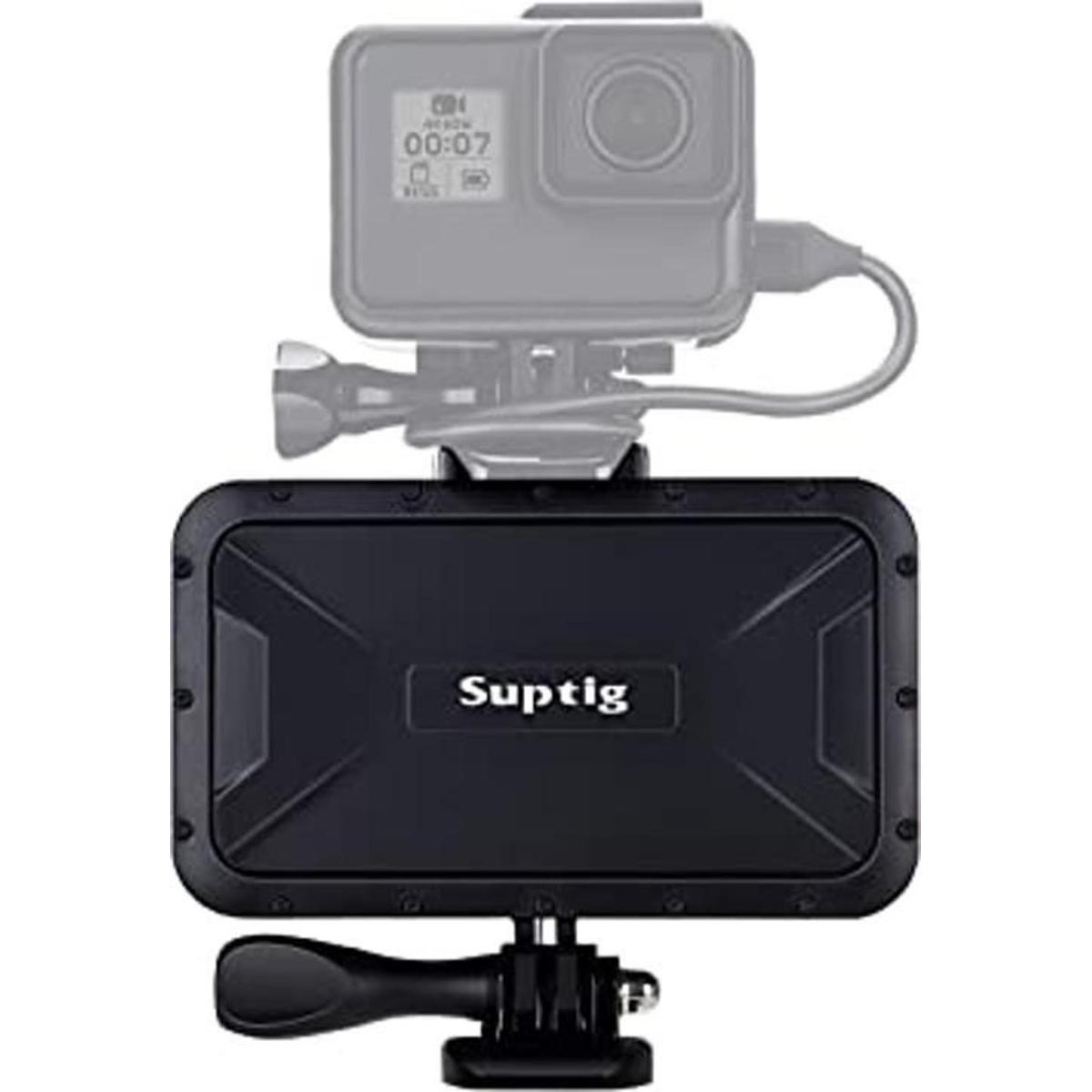Suptig Cargador portátil banco de energía impermeable de