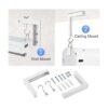 Suptek Soporte universal para pantalla de proyector en L_5