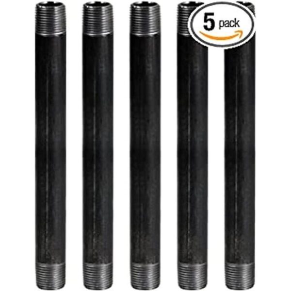 Supply Giant Tubo de acero negro de 34 pulgadas x 30_1