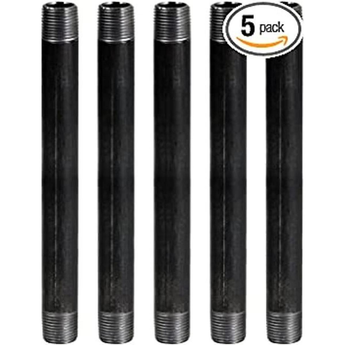 Supply Giant Tubo de acero negro de 34 pulgadas x 30