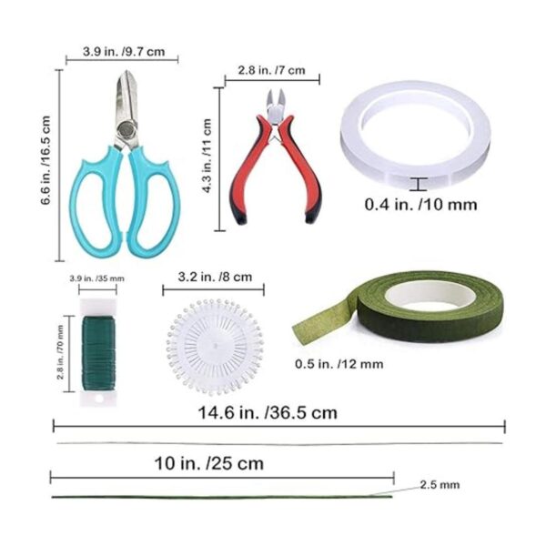 Supla Kit de arreglo floral herramientas florales